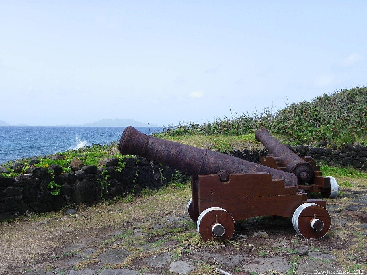 cannons, sea defense, guadeloupe, island, military, fort, weapon, artillery, army, guadeloupe, guadeloupe, guadeloupe, guadeloupe, guadeloupe, artillery